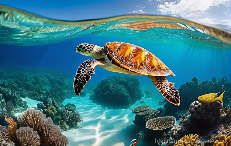 코모로 유네스코 문화유산 - **A breathtaking scene of the Comoros' underwater paradise.** Focus on crystal-clear turquoise ocean...